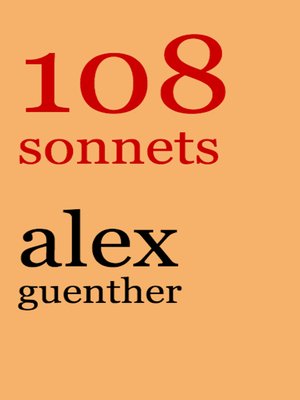cover image of 108 sonnets